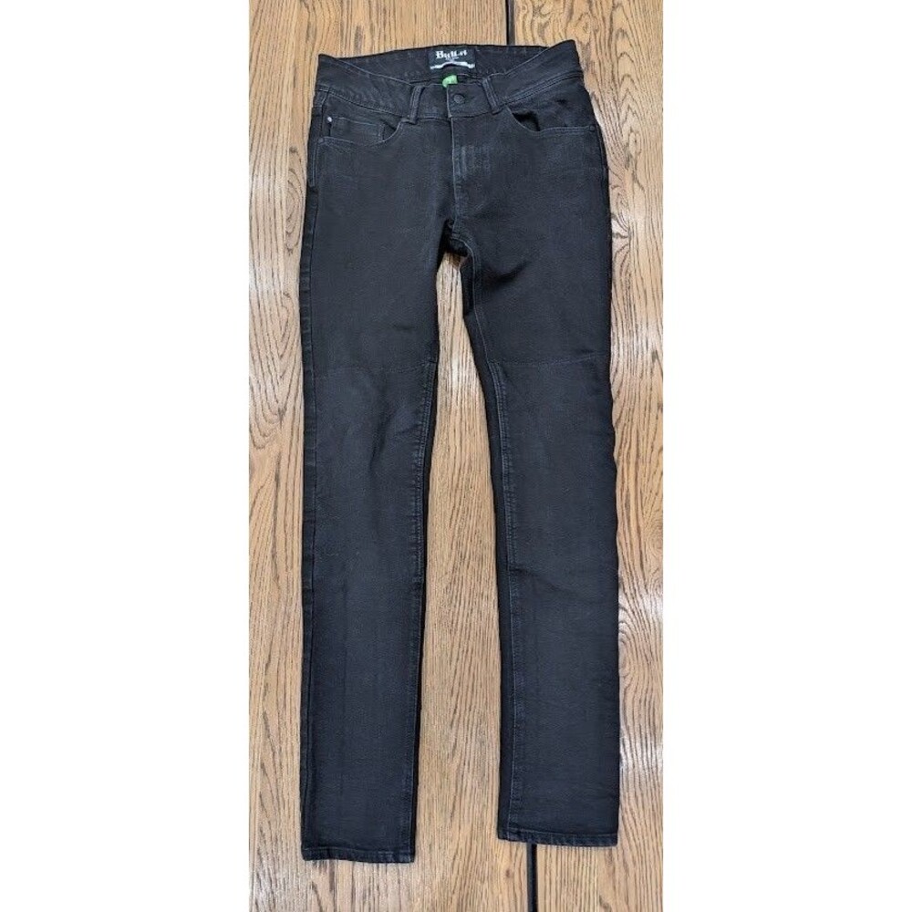 Bull-it Tactical Men's Motorcycle Jeans 30R Black Skinny Covec Riding Pants